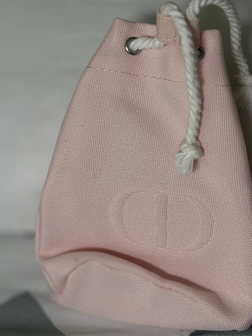 Dior CD Drawstring Cosmetic Bag Pouch